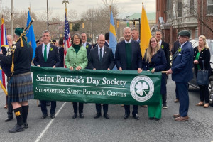 Treasurer Davis at Saint Patrick's Day Parade
