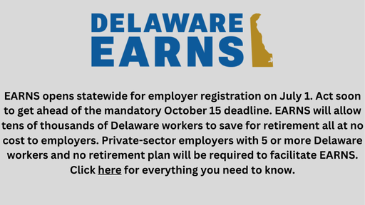 Delaware EANRS logo with wording announcing program begins June 1, 2024.
