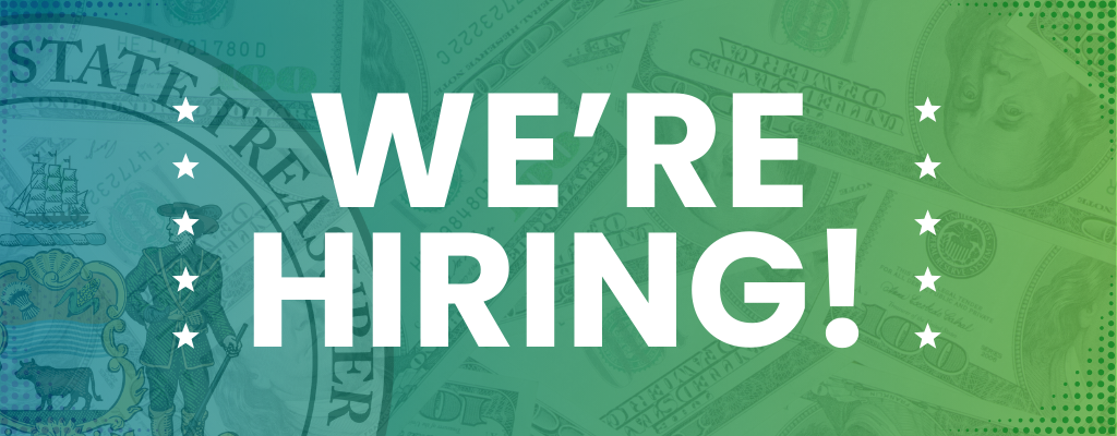 "We're Hiring" banner